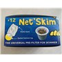 NETSKIM Lot de 36 sachets de Chaussettes pré-Filtre Universel pour Skimmer Piscine et Spa Net Skim - 36 pièces