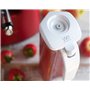 PIKA - Kit de conservation sous vide pour jus de fruits et légumes : Carafe sous vide 1L + pompe + couvercle universel taille S,