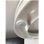 Rehausseur pour siège WC Novara Plus (5 cm) avec rabaissement automatique, l’original de ADOB, blanc, jusqu'à 250 kg