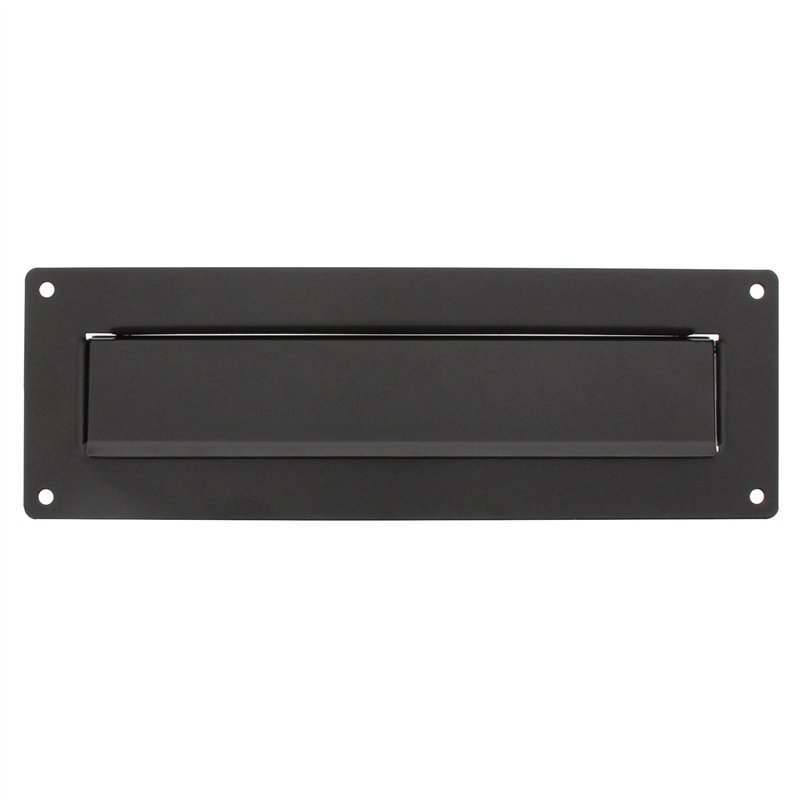 BURG-WÄCHTER, Clapet d'extérieur pour boîte aux Lettres , Acier Inoxydable, Porta 796 BR, Brun