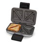 Cloer 6259 Appareil à croque-monsieur pour 2 sandwichs divisés en diagonale