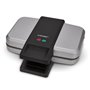 Cloer 6259 Appareil à croque-monsieur pour 2 sandwichs divisés en diagonale, American Toasts, Remplissage XXL, 900W, finition en