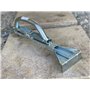 Haromac 7180060 Profi Porte-Plaque Réglable, Argent, 40-60 cm