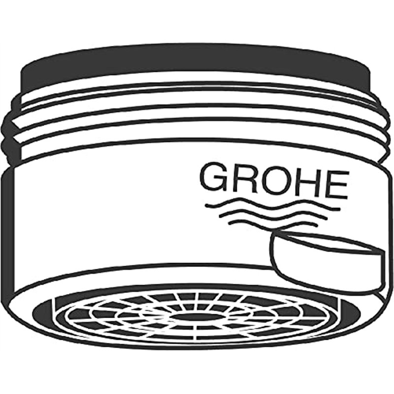 Image secondaire de GROHE 13941000 M24 Mousseur Mauza type Japon (Allemagne, l'emballage et la notice sont écrites en Japa