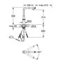 GROHE Essence Smartcontrol Keukenkraan - uittrekbare sproeikop - 360 graden draaibaar - geborsteld warm sunset (mat brons) - 316
