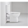 GROHE Siège de toilette Bau en céramique à fermeture souple slim 39923900, blanc alpin, 1 pièce