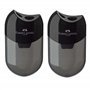 Faber-Castell - 183500 - Taille-crayon double - Couleur du boîtier : noir/transparent (2 taille-crayons)