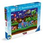 Ravensburger - Puzzle Adulte - Puzzle 500 pièces - Sonic - Adultes et Enfants à partir de 12 Ans - Puzzle de qualité supérieure 