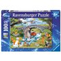 Ravensburger - Puzzle Enfant - Puzzle 100 pièces XXL - La Famille d'animal Friends - Disney - À partir de 6 Ans - Puzzle de qual