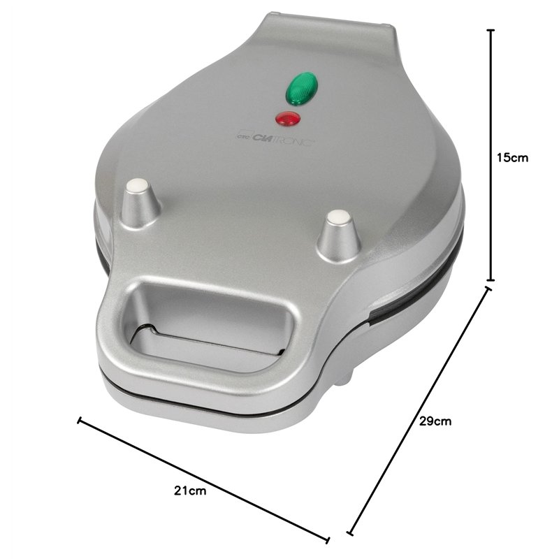 Image secondaire de Clatronic® Gaufrier pour gaufres à bulles tendance | Gaufrier à bulles avec fonction rotative à 180° pour des résultats de cuisson parfaits
