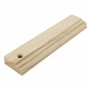 wolfcraft 6929000 Cale de Frappe L300 x H27 x l50 mm en Bois beige