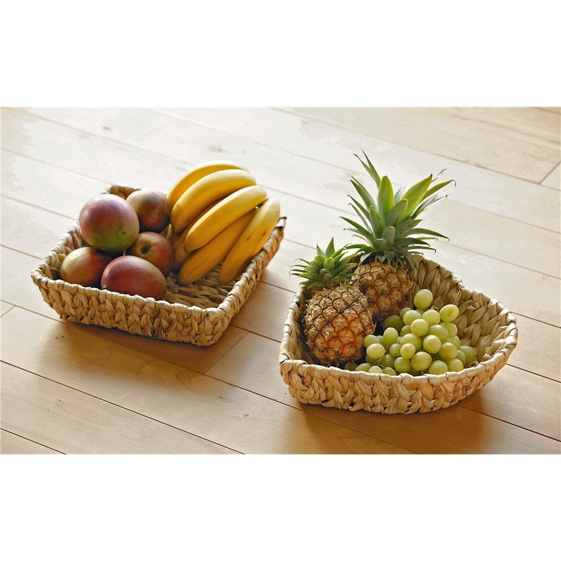 Image secondaire de FRANK FLECHTWAREN Corbeille en forme de cœur 30 x 30 x 10 cm