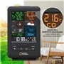 National Geographic Station Météo Couleur Sans Fil Avec Capteur Extérieur 5 En 1 De Température/Humidité De L’air/Pression Atmos