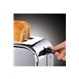 Russell Hobbs Grille Pain [2 Fentes longues 4 Toasts/ 2 Tranches baguette] Victory Acier Inox (6 Niveaux de Brunissage réglables