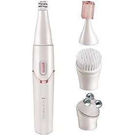 Remington Epilateur électrique [Soin visage Kit:3en1] Smooth&Silky (épilateur visage longue durée