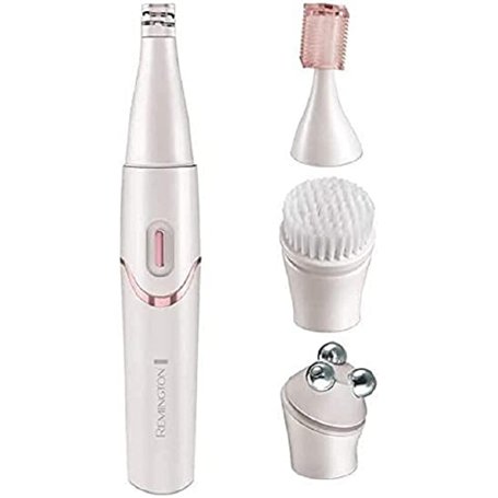 Remington Epilateur électrique [Soin visage Kit:3en1] Smooth&Silky (épilateur visage longue durée
