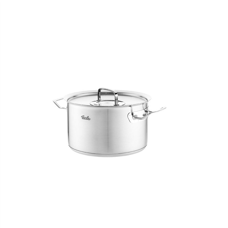 Image secondaire de Fissler Original-Profi Collection Faitout en Acier Inoxydable (Ø 24 cm, 6,3 l) avec Couvercle Métallique Et Graduation Intérieur