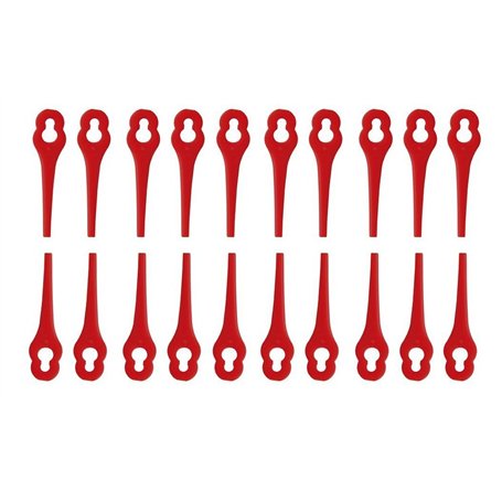 IKRA lames en nylon 15130190 set de 20 pièces