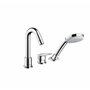 hansgrohe Logis Set de finition mitigeur 3 trous pour montage sur bord de baignoire
