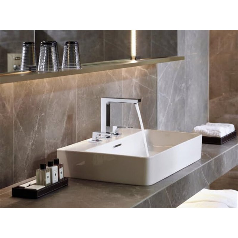 Image secondaire de hansgrohe Metropol Mélangeur de lavabo 3 trous poignées manettes, bonde Push-Open, chromé, 32515000