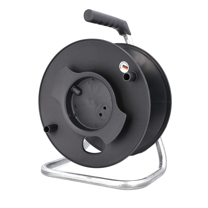 Schwabe 12110 Enrouleur électrique vide, Noir