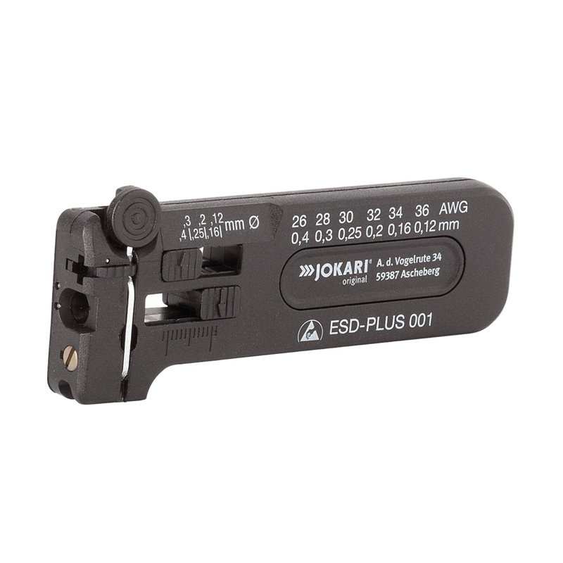 JOKARI J40029 - Pelacables de microprecisión ESD-Plus (0,30 a 1,00 mm)