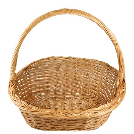 EDESMA Corbeille cadeau en osier 42 x 33 x 38 cm – Taille 3