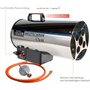 Güde 85006 / GGH17 Générateur d'air chaud à gaz Inox (Import Allemagne)
