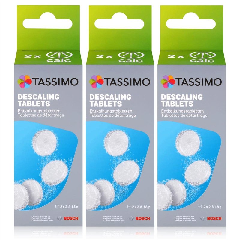 Bosch Tassimo Lot de 3 boîtes de tablettes détartrantes