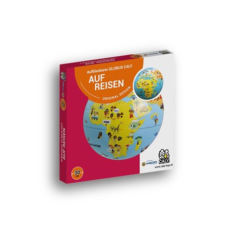 HCM Kinzel Globe terrestre Gonflable - 30 cm - en Voyage