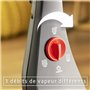 Vileda Steam Plus Edition Triangulaire avec Power Pad, balai vapeur, performance de nettoyage hygiénique sans utilisation de pro