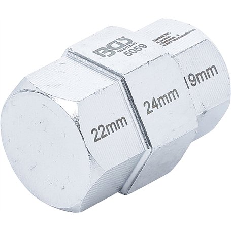 BGS 5059 | Jeu de douilles spéciales moto | 19 - 22 - 24 mm