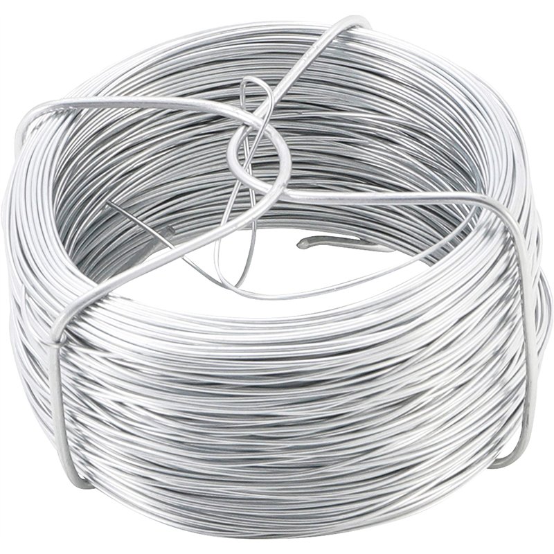 Image secondaire de BGS Diy 9120 - Fil de fer zingué - Multicolore, 50 m x 0.7 mm, Taille Unique