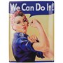 Nostalgic-Art Plaque vintage USA – We can do it – Idée de cadeau pour les femmes