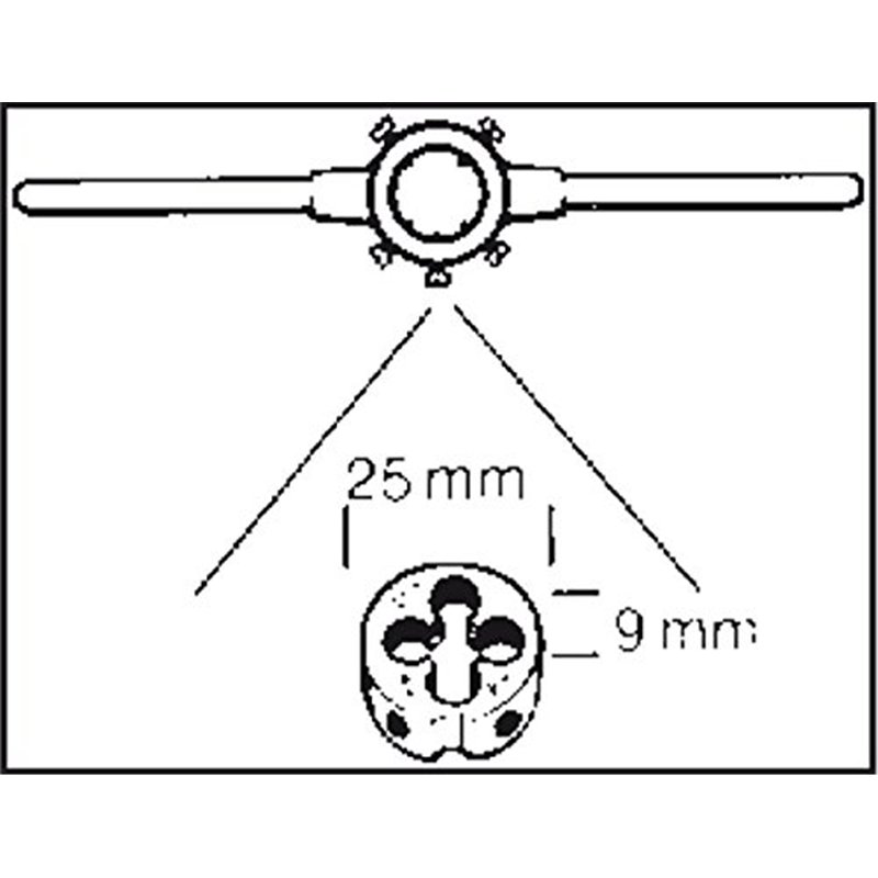 Image secondaire de Connex COXT675259 Porte-filière M 3 - M 12
