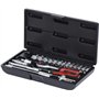 KS Tools 911.0625 Coffret de douilles F6 1/4'' CHROMEmat 25 pièces
