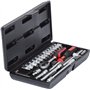 KS Tools 911.0625 Coffret de douilles F6 1/4'' CHROMEmat 25 pièces