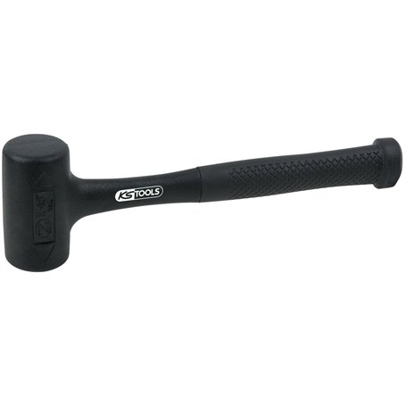 KS TOOLS 140.5258 Marteau sans rebond - tete Ø65mm- 1540g - enrobé en matière polyurethane Couleur