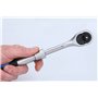 BRILLIANT TOOLS BT021996 Cliquet réversible télescopique 3/8" (220 - 320 mm) [Powered by KS TOOLS]