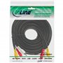 InLine 2 m 3 x RCA mâle vers mâle câble Audio/vidéo