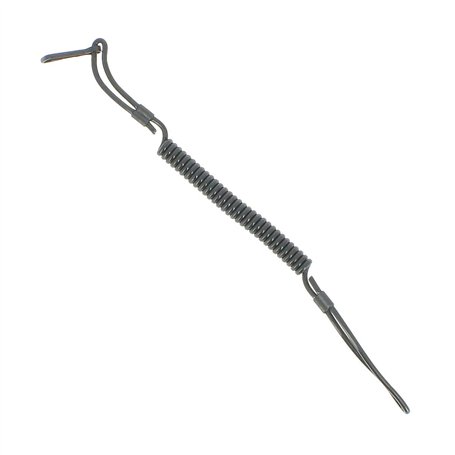 Mil-Tec Courroie de sécurité Câble spiralé - Noir