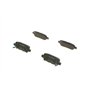 Bosch BP1000 - Plaquettes de Frein Arrière pour Voiture - Qualité Bosch - Réduction du Bruit et de la Poussière - Certifié ECE-R