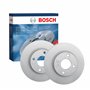 Bosch BD1409 Disques de frein - Essieu avant - certification ECE-R90-1 jeu de 2 disques