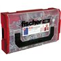 Fischer fixtainer – Duo Power/Duotec Assortiment – Chevilles Ø 6 mm et 8 mm – 200 pièces dans coffret