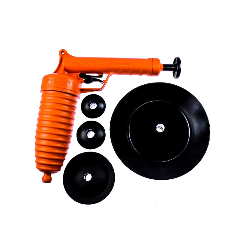 Pango 3000 Déboucheur à air comprimé avec adaptateur spécial WC