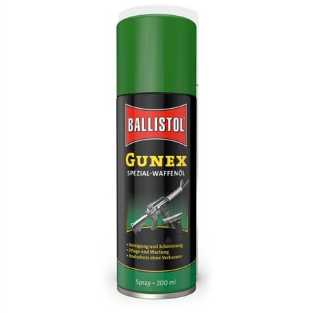 BALLISTOL Gunex Huile d'entretien pour armes en spray 200 ml
