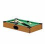 Relaxdays Mini table de billard mini billard jouet aspect bois 2 queues