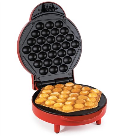 Korona 41005 Gaufrier Bubble | Gaufrier Party | Gaufres glacées | 1000 Watt | Diamètre des gaufres 18 cm | Réglage automatique d