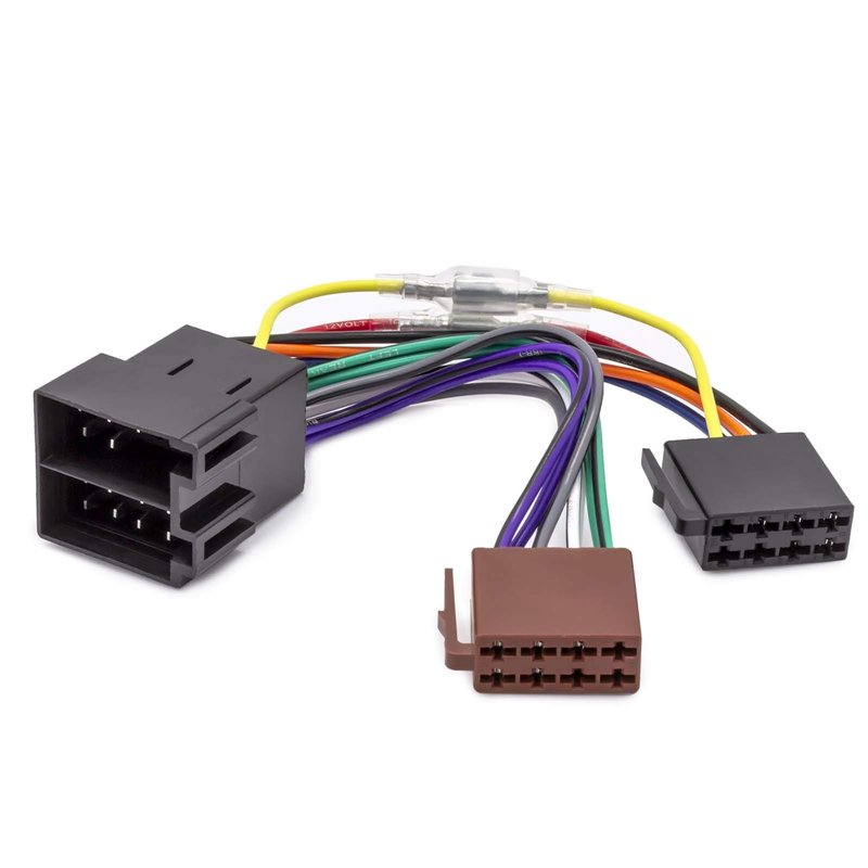 Image secondaire de Câble adaptateur autoradio ISO avec câble remote