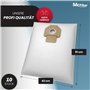 McFilter | 10 sacs à poussière en non-tissé pour Bosch GAS 20 L AFC | GAS 15 L | GAS 1200 L Professional | comme Bosch 260541122